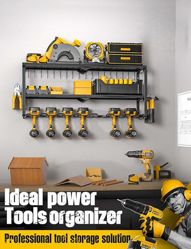 Tiers power tool organizer - tool,